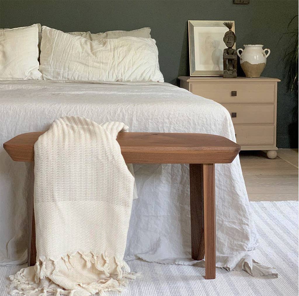 Plush Wavy Turkish Throw Blanket