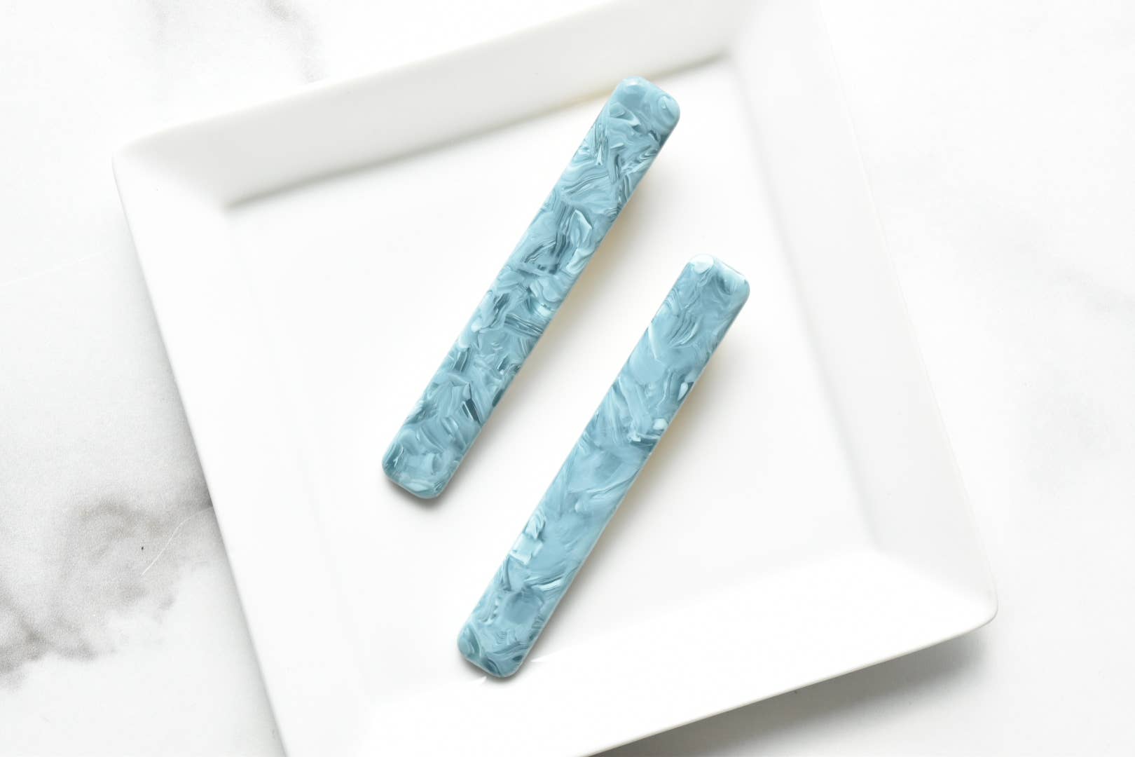 Long Rectangle Hair Clip Set 2 Pack