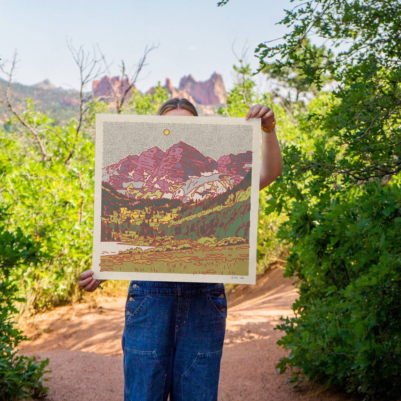 The Maroon Bells Art Print
