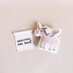 Unicorn Animal Canvas Pillow