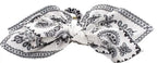 Bandana Bow Claw Hair Clip