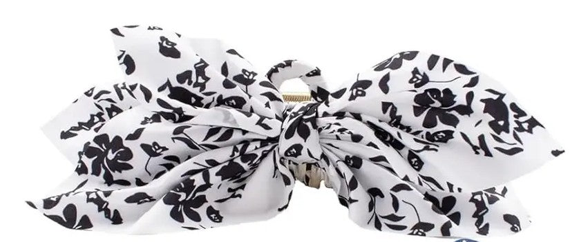 Bandana Bow Claw Hair Clip